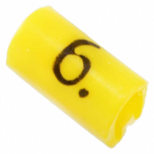 EC0028-000 WIRE MARKER PUSH ON 4.5MM YELLOW