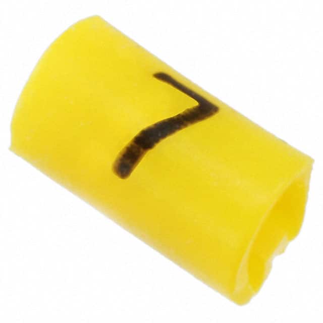 EC0029-000 WIRE MARKER PUSH ON 4.5MM YELLOW