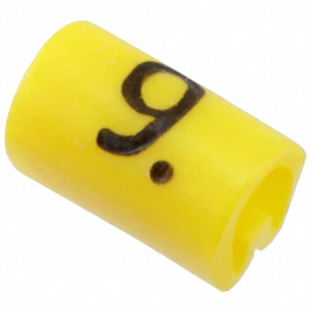 EC0031-000 WIRE MARKER PUSH ON 4.5MM YELLOW