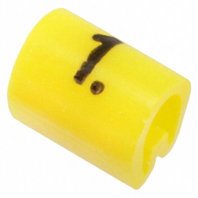 EC0190-000 WIRE MARKER PUSH ON 4.5MM YELLOW