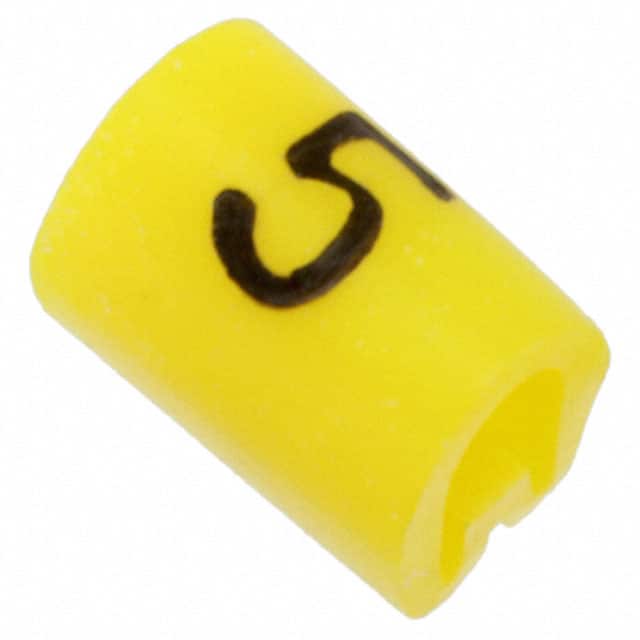 EC0194-000 WIRE MARKER PUSH ON 4.5MM YELLOW