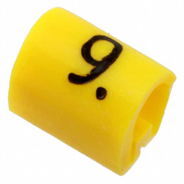 EC0198-000 WIRE MARKER PUSH ON 4.5MM YELLOW
