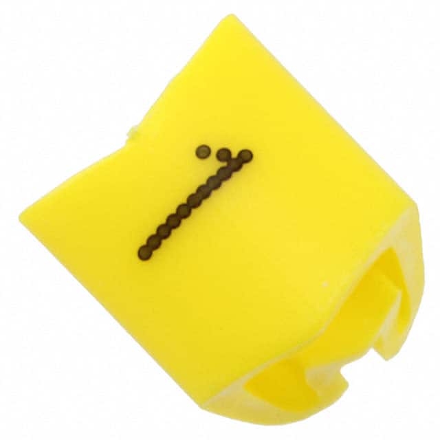 EC2090-000 WIRE MARKER PUSH ON YELLOW