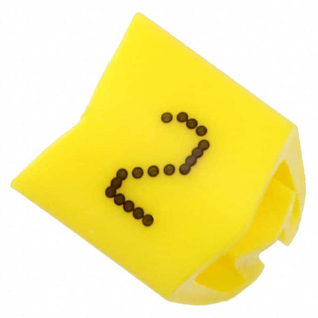 EC2091-000 WIRE MARKER PUSH ON YELLOW