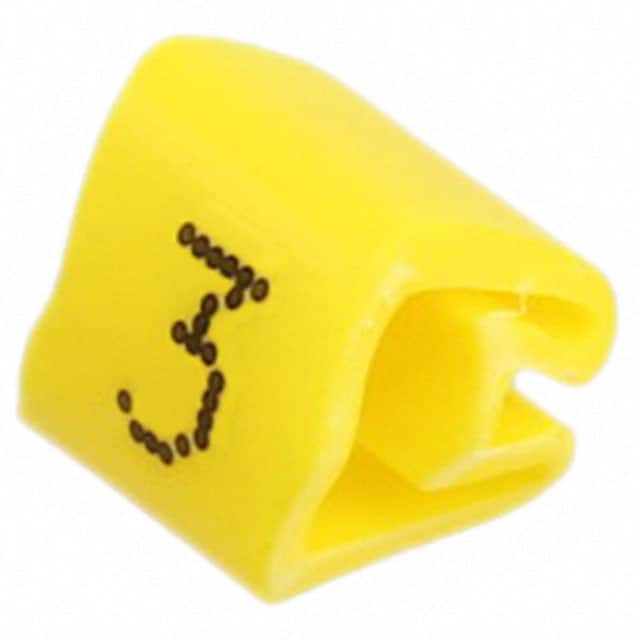 EC2092-000 WIRE MARKER PUSH ON YELLOW
