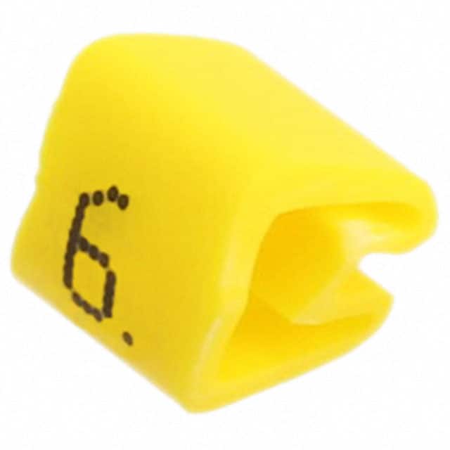 EC2095-000 WIRE MARKER PUSH ON YELLOW