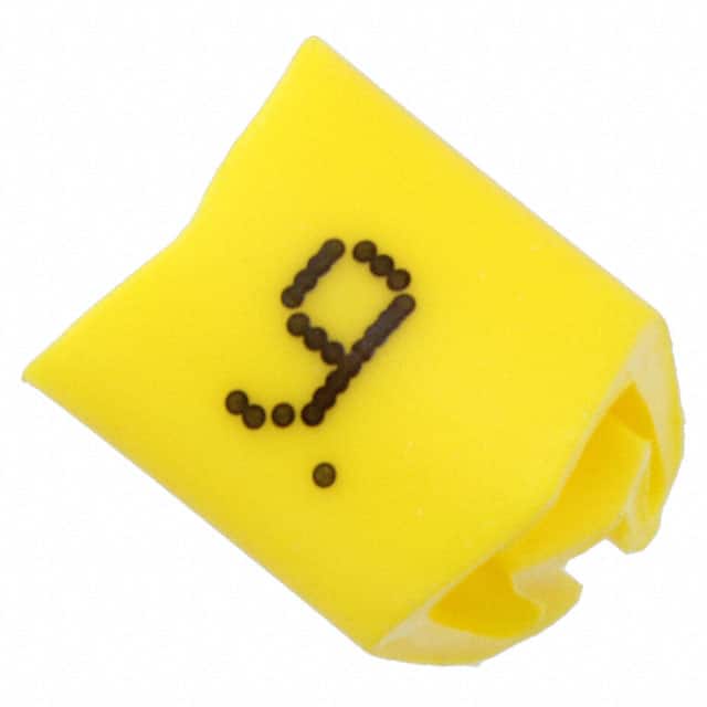 EC2098-000 WIRE MARKER PUSH ON YELLOW