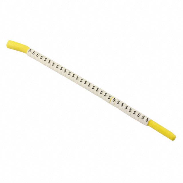 STD12W-5 WIRE MARKER CLIP-ON WHITE