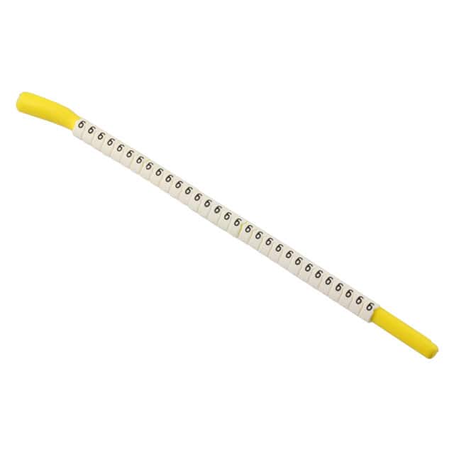 STD12W-6 WIRE MARKER CLIP-ON WHITE