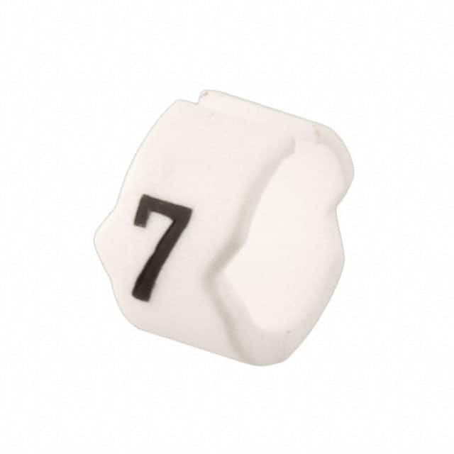 STD12W-7 WIRE MARKER CLIP-ON WHITE