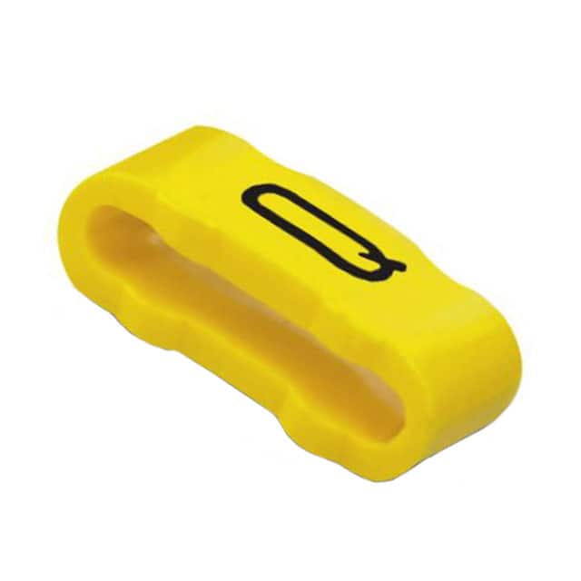 0826611:Q WIRE MARKER SLIP-ON YELLOW