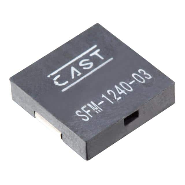 SFM-1240-03 BUZZER PIEZO 3V 12X12MM SMD