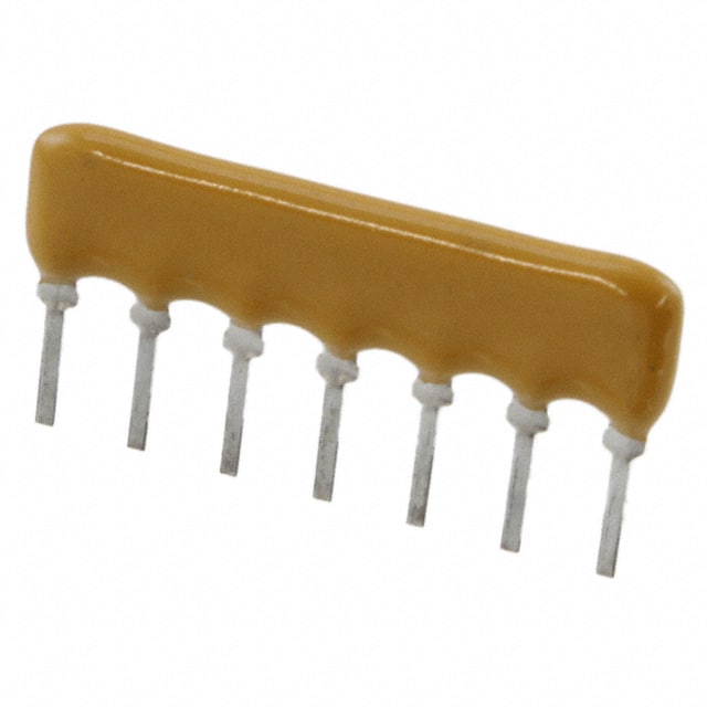 4607X-101-103LF RES ARRAY 6 RES 10K OHM 7SIP