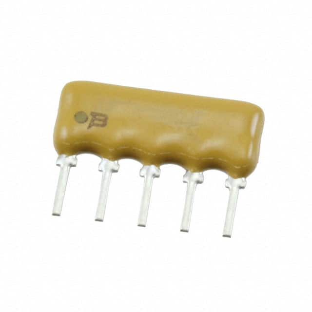4605M-101-102LF RES ARRAY 4 RES 1K OHM 5SIP
