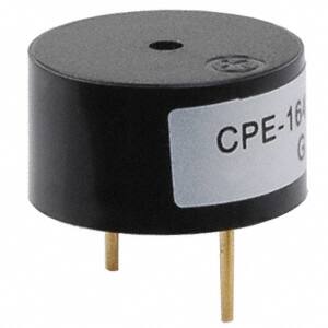 CPE-164 BUZZER PIEZO 10V 13.7MM TH