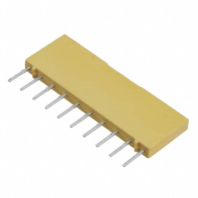 M8340106K1003GGD03 RES ARRAY 5 RES 100K OHM 10SIP