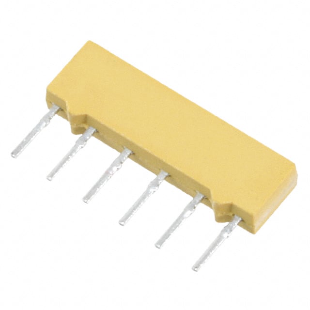 M8340107K1002GCD03 RES ARRAY 5 RES 10K OHM 6SIP
