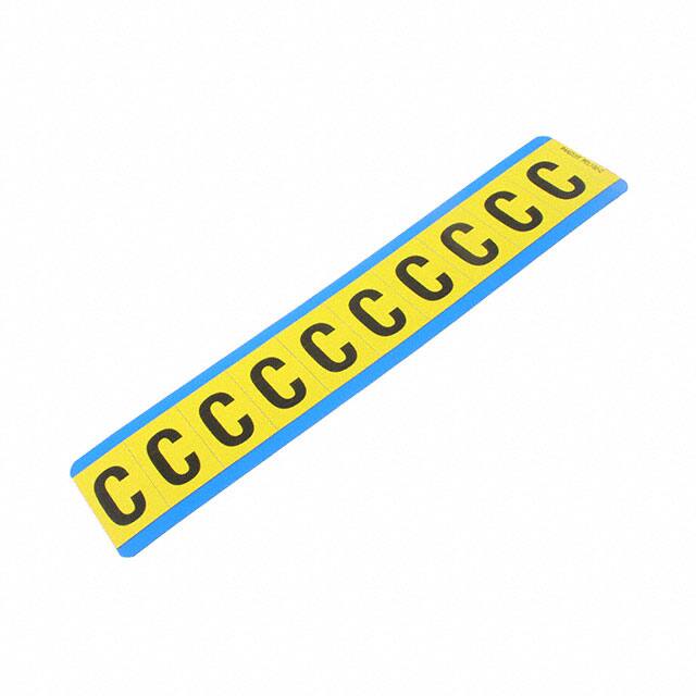 PCL100-C LETTER, VINYL CLOTH, 'C', 1"H, 1