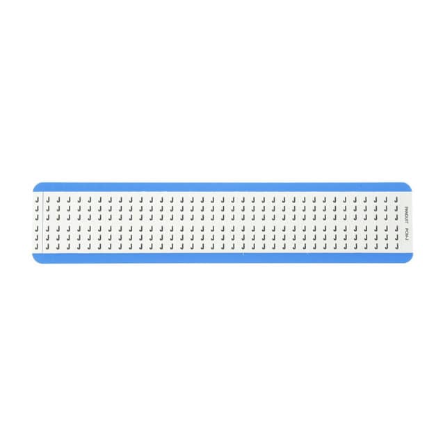 PCM-J WIRE MARKR CARD 6.4MMX38.1MM WHT