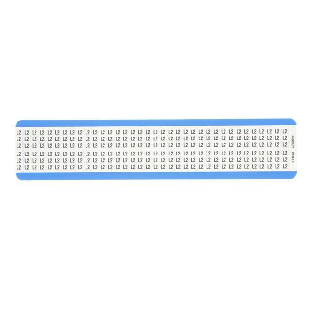 PCM-L2 WIRE MARKR CARD 6.4MMX38.1MM WHT