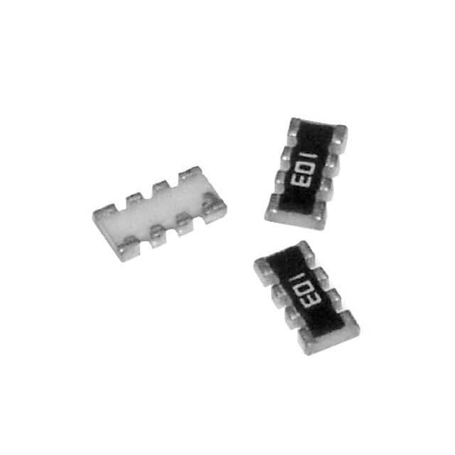 MCNC48102J RES ARRAY 4 RES 1K OHM 1206
