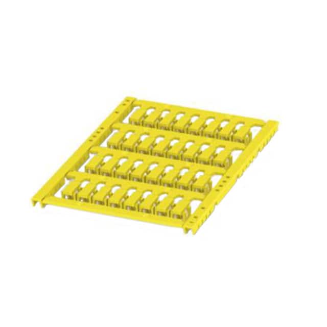 0831210 WIRE MARKER CLIP-ON 4MMX12MM YLW