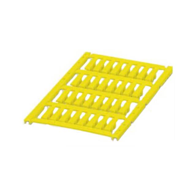 0831205 WIRE MARKER CLIP-ON 4MMX23MM YLW