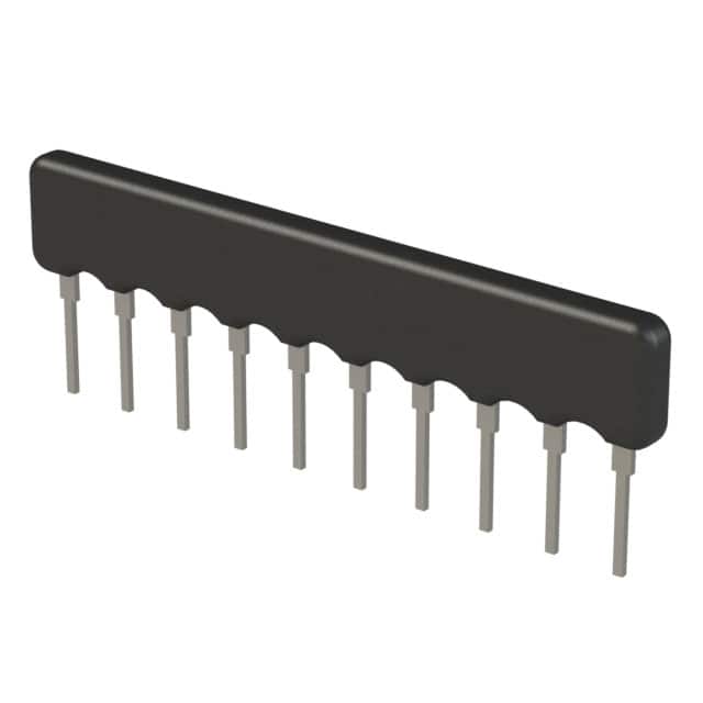 SIL10E103J RES ARRAY 9 RES 10K OHM 10SIP