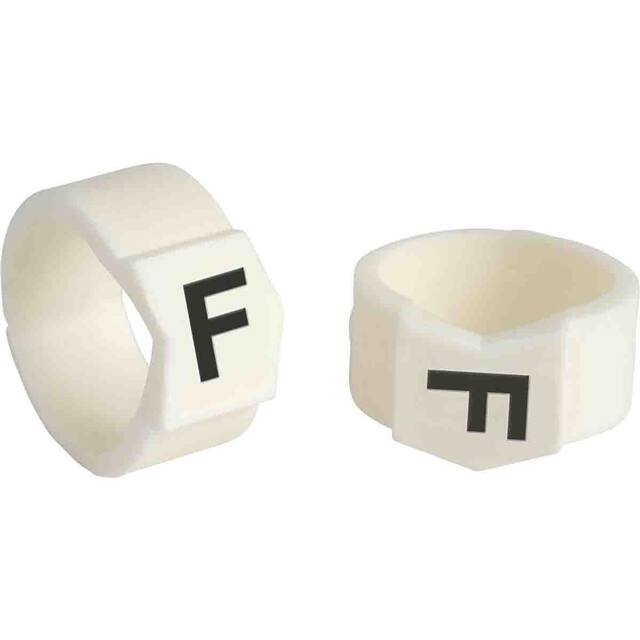 SCN61-F CLIP SLEEVE & WM - LEGEND: F