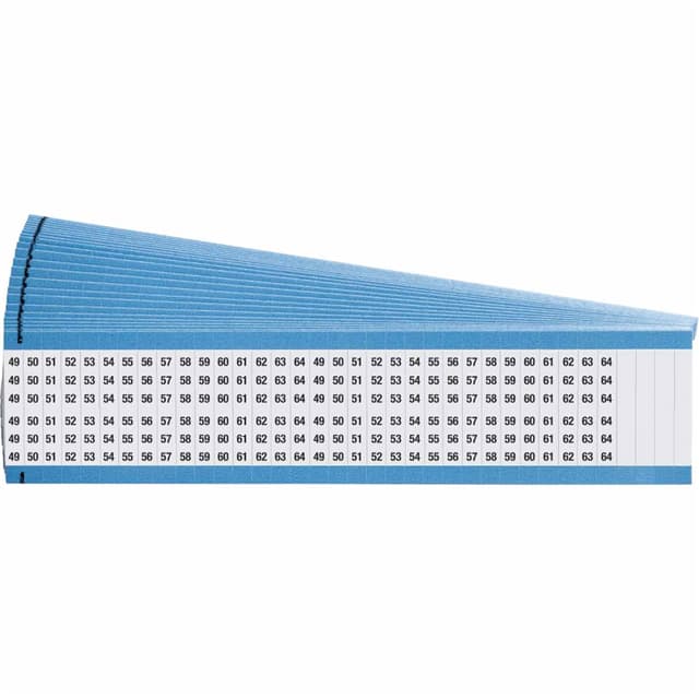 WM-49-64-DC-PK WIRE MARKER, 1.5 IN H