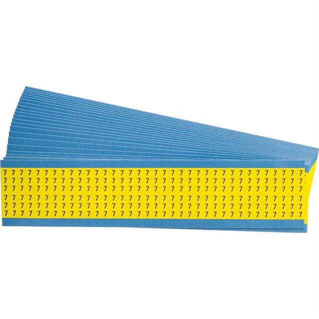 WM-7-YL-PK WIRE MARKER, 1.5 IN H