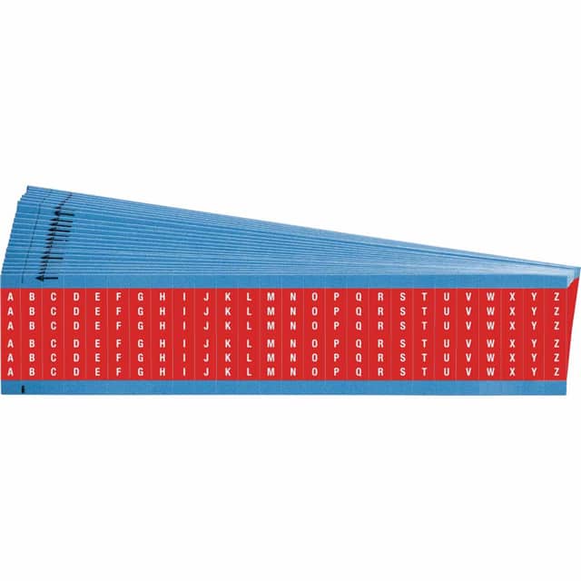 WM-A-Z-RD-PK WIRE MARKER, 1.5 IN H