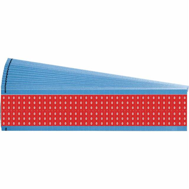 WM-0-RD-PK WIRE MARKER, 1.5 IN H