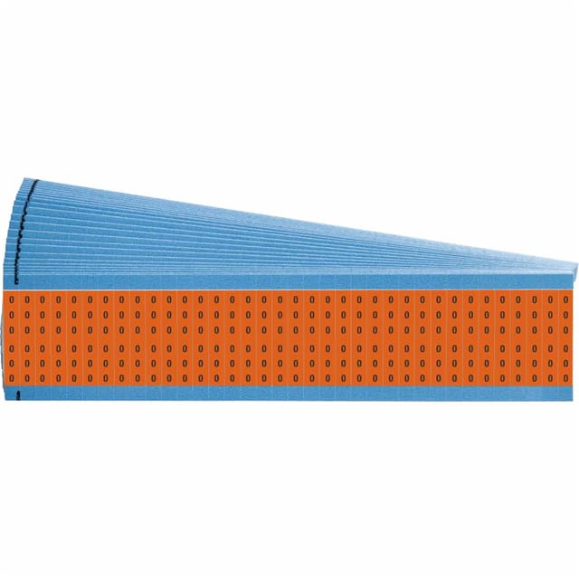 WM-0-OR-PK WIRE MARKER, 1.5 IN H
