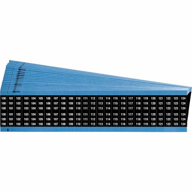 WM-100-124-BK-PK WIRE MARKER, 1.5 IN H