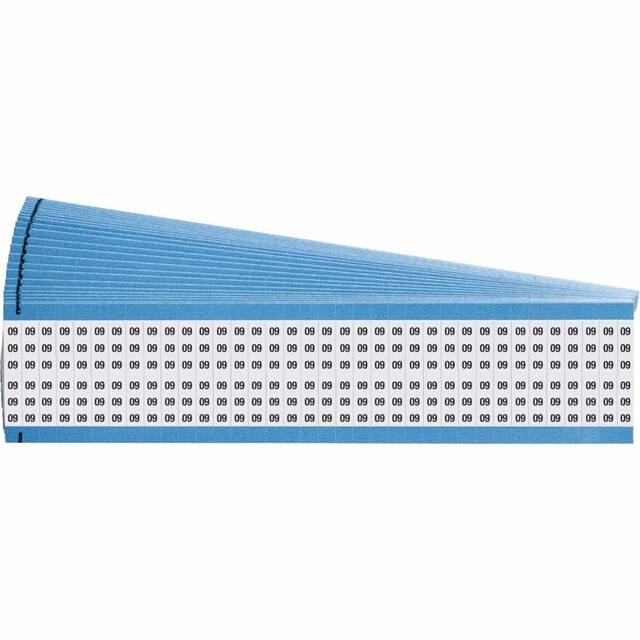 WM-09-S-PK WIRE MARKER, 1.5 IN H