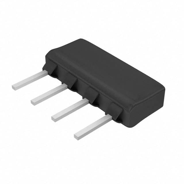 CSC04A0122K0GPA RES ARRAY 3 RES 22K OHM 4SIP