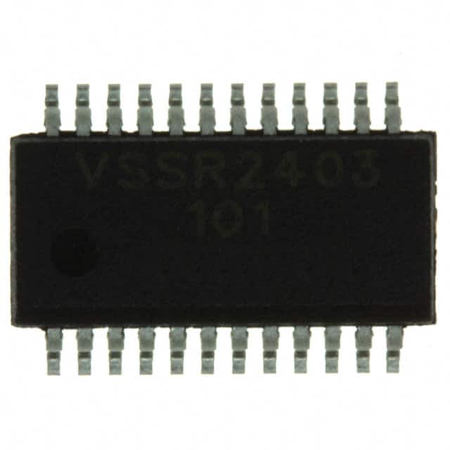 VSSR2403101JUF RES ARRAY 12 RES 100 OHM 24SSOP