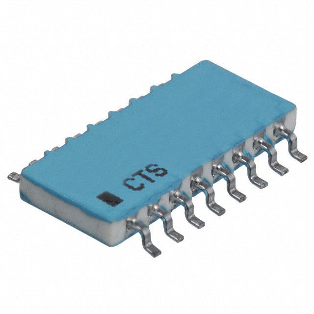 768161390GP RES ARRAY 15 RES 39 OHM 16SOIC