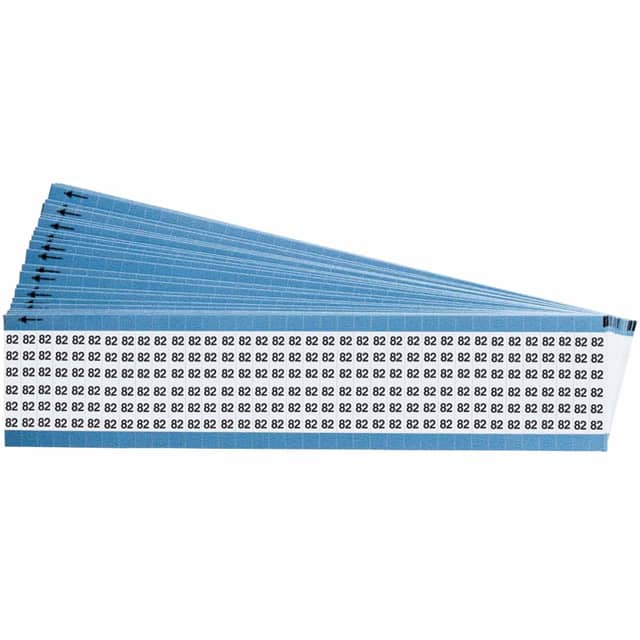 TWM-82-PK WIRE MARKER, 1.5 IN H