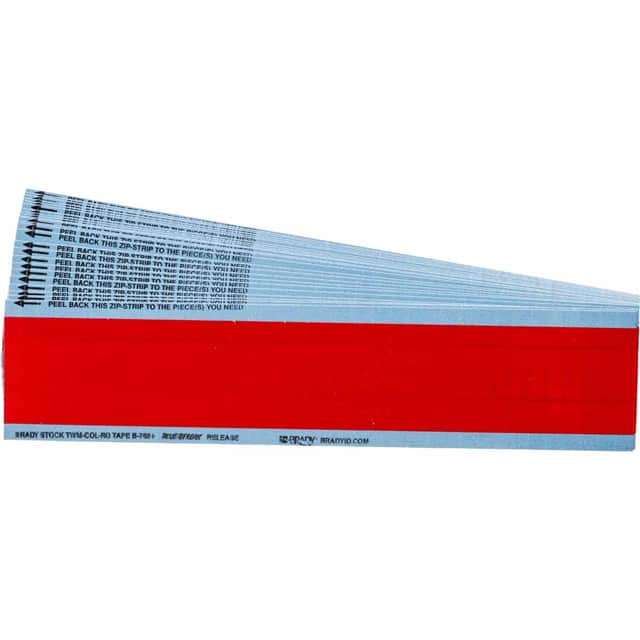 TWM-COL-RD-PK WIRE MARKER, 1.5 IN H