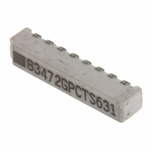 752083472GP RES ARRAY 4 RES 4.7K OHM 8SRT