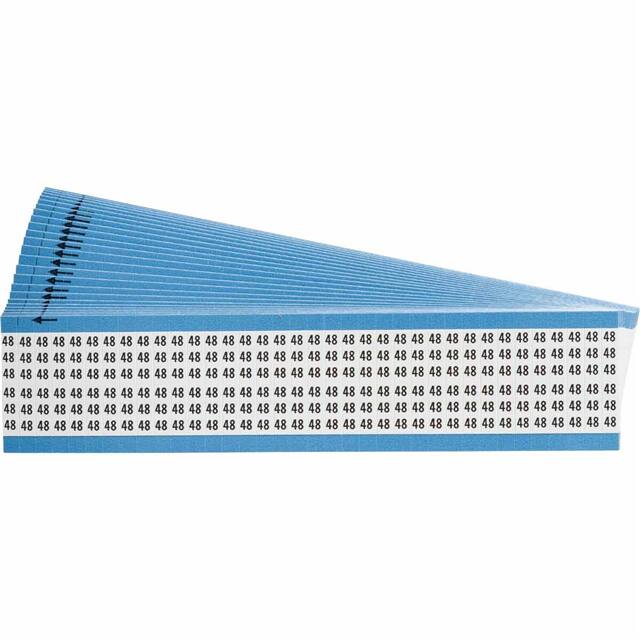 WM-48-PK WIRE MARKER, 1.5 IN H