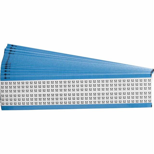 WM-52-PK WIRE MARKER, 1.5 IN H