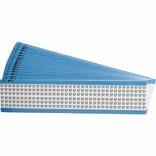 WM-57-PK WIRE MARKER, 1.5 IN H