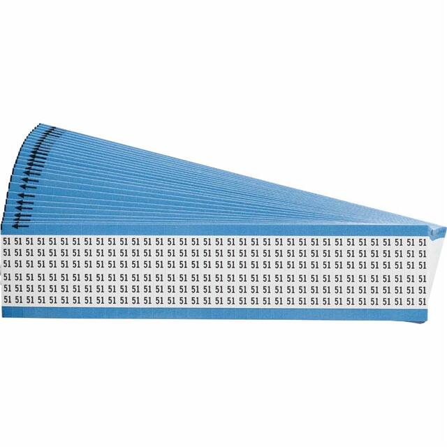WM-51-PK WIRE MARKER, 1.5 IN H