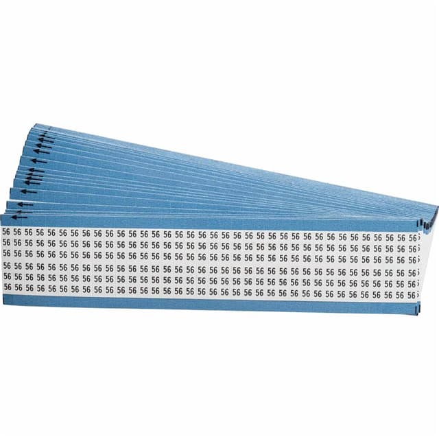 WM-56-PK WIRE MARKER, 1.5 IN H