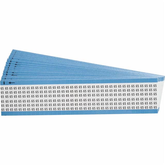 WM-65-PK WIRE MARKER, 1.5 IN H