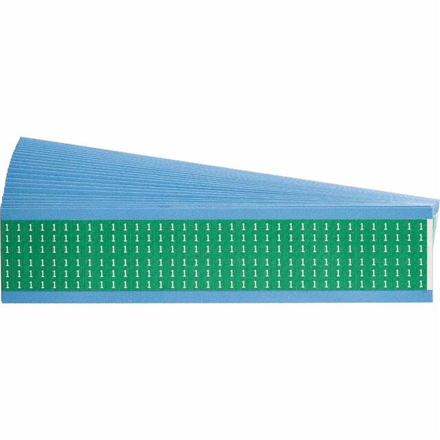 WM-1-GR-PK WIRE MARKER, 1.5 IN H
