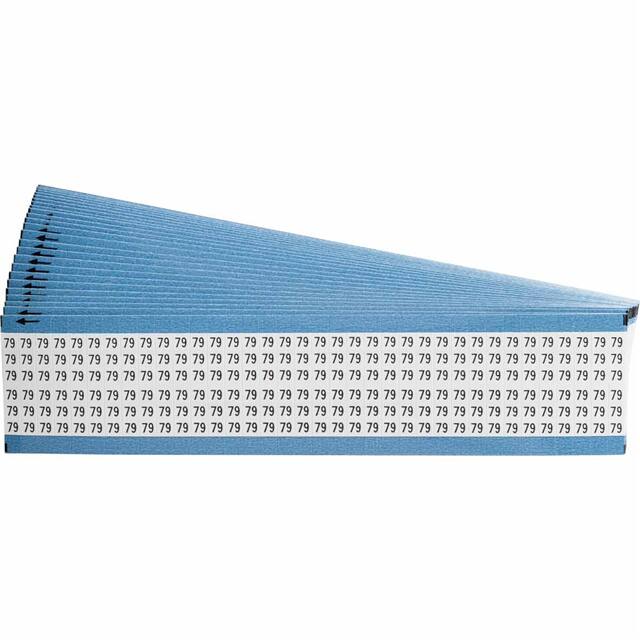 WM-79-PK WIRE MARKER, 1.5 IN H